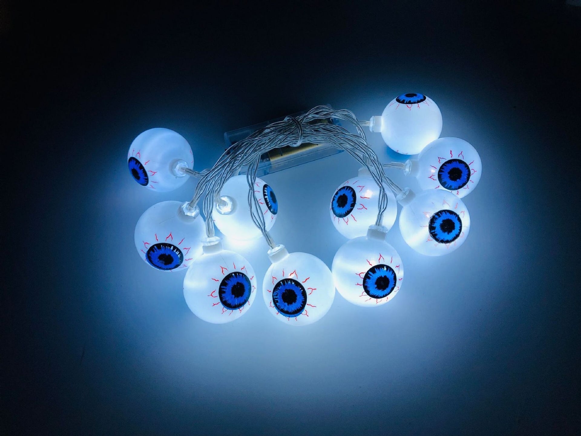 Halloween LED eyeball string lights