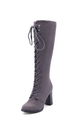 Women's Boots Foreign Trade Thick Heel Winter
