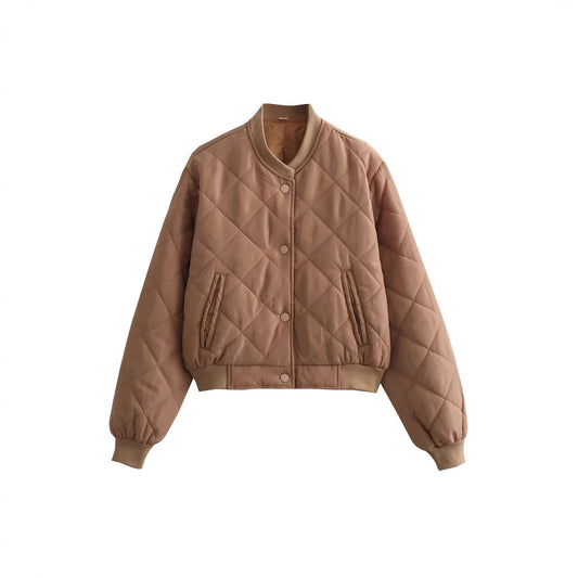Autumn And Winter Ladies Comfort And Casual Short Cotton Jacket Jacket Coat