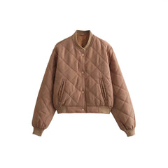 Autumn And Winter Ladies Comfort And Casual Short Cotton Jacket Jacket Coat