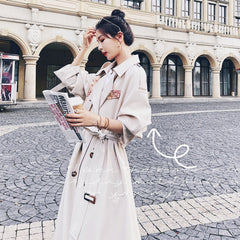 Temperament Popular Coat Waist Was Thinner