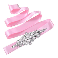 Wedding Belt Luxury Rhinestone Dress Girdle