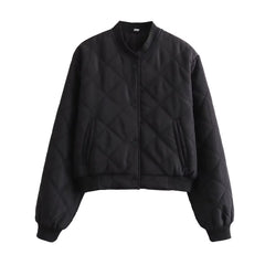Autumn And Winter Ladies Comfort And Casual Short Cotton Jacket Jacket Coat