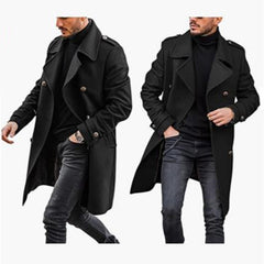 Woolen Men's Coat Autumn And Winter  Product Warm Padded Jacket