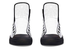 Printed Couple High-top Canvas Shoes