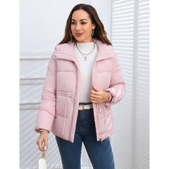 Women Puffer Coat Cotton-padded puffer Jacket Cotton-padded