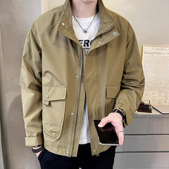Coat Men's Coat  All-match Work Jacket