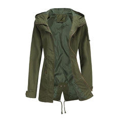 Women's Cotton Anorak Oversized Loose Coat