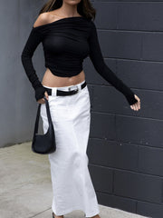 European And American Niche Design Outerwear Long-sleeved Tops
