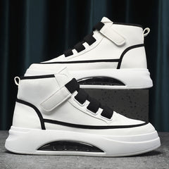 Men's Autumn And Winter New Thick Bottom Heightened Easy Wear Shoes