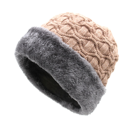 Knitted Hat And Woolen Cap Winter