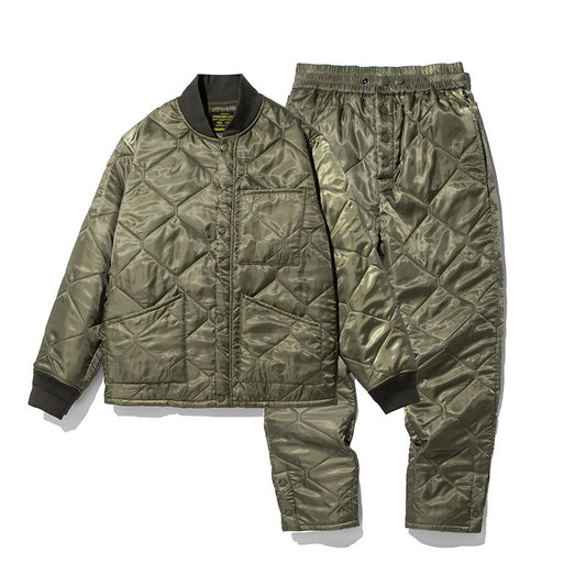 Quilted Cotton Coat  Puffer Jacket Quilted Cotton Coat Warm Suit