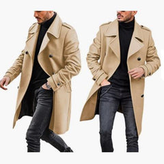 Woolen Men's Coat Autumn And Winter  Product Warm Padded Jacket