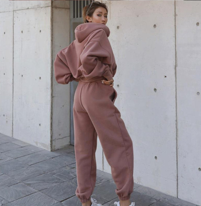 Trendy Women's Hoodies for Autumn & Winter – Casual Sports Set