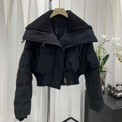 Women's Cotton-padded Jacket Winter Short Loose Thick