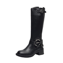 Below The Knee Plus Size Women's Boots