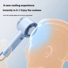 Summer Gadget Handheld Turbo Jet Fan Mini Portable Ice Cold Fan Generation Brushless Motor
