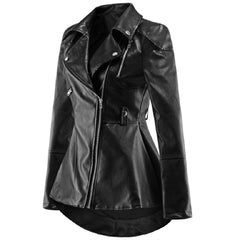 Women's Fashion  Leather Coat