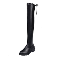 Over-the-knee Boots Thin Tall Flat-bottomed – view 3