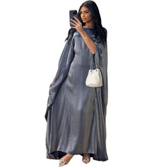 Summer Middle East Fashion Fil-Lumiere Satin Waist Dress