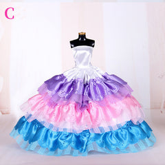 Doll Dress Wedding Fashionable Parts
