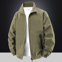 Spring And Autumn Outdoor Sports Jacket With Stand-Up Collar