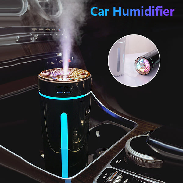 Portable Wireless Mini Humidifier with Lights
