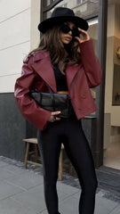 Women's Design Retro Leather Jacket