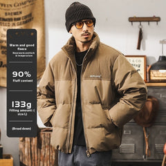 Duck Down Down Jacket Men's Winter American Outdoor