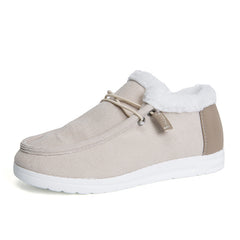 Women's Fleece-lined Warm Winter Thick-soled Fur Snow Boots