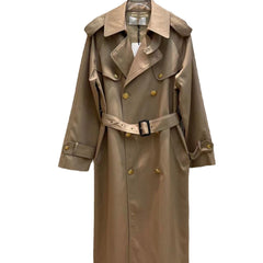 Waist-tight Design  Lining Trench Coat