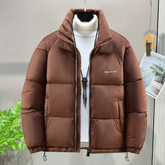 Men's Casual Loose Thick Coat Cotton-padded  puffer Jacket