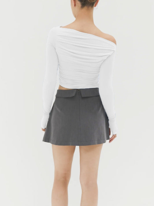 European And American Niche Design Outerwear Long-sleeved Tops