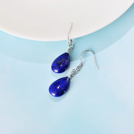 lapis lazuli earrings silver